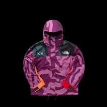 THE NORTH FACE KAWS RETRO 1986 MOUNTAIN JACKET PAMPLONA PURPLE