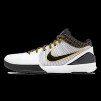 KOBE 4 PROTRO WHITE BLACK DEL SOL