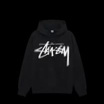 STUSSY DIZZY STOCK HOODIE BLACK