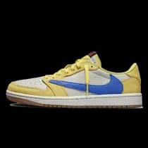 WMNS AIR JORDAN 1 LOW OG TRAVIS SCOTT CANARY