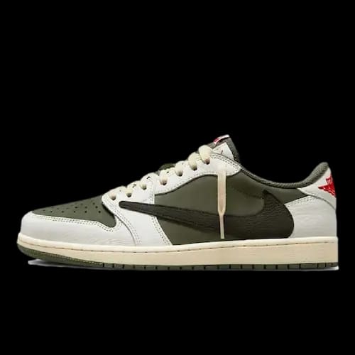 AIR JORDAN 1 RETRO LOW OG SP TRAVIS SCOTT MEDIUM OLIVE