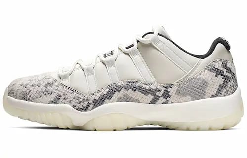 JORDAN 11 RETRO LOW SNAKE LIGHT BONE