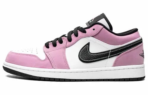 JORDAN 1 LOW SE VIOLET SHOCK WHITE BLACK