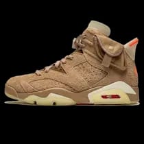 AIR JORDAN 6 RETRO TRAVIS SCOTT BRITISH KHAKI