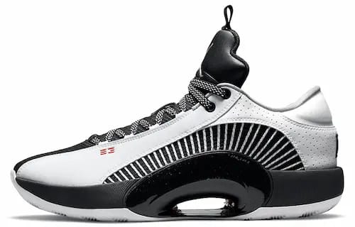 AIR JORDAN 35 LOW WHITE BLACK