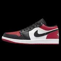 AIR JORDAN 1 LOW BRED TOE