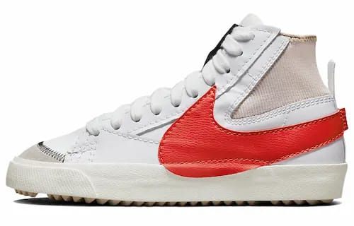 BLAZER MID 77 JUMBO WHITE HABANERO RED