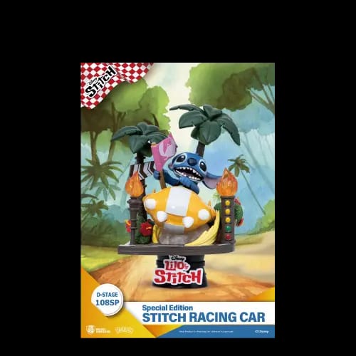 BEAST KINGDOM 史迪奇賽車款特別版