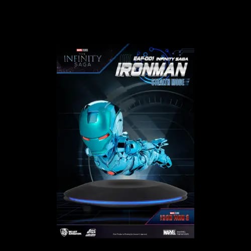 BEAST KINGDOM 無限傳奇 鋼鐵人 匿蹤配色 磁浮版