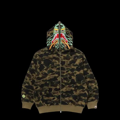 A BATHING APE®︎ x MOUSSY CAMO UNDER WEAR GREEN | AREA 02 — Asia's
