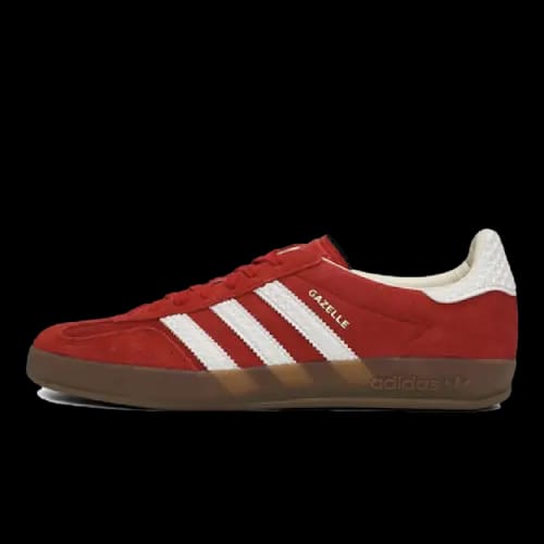 GAZELLE INDOOR BETTER SCARLET OFF WHITE GUM