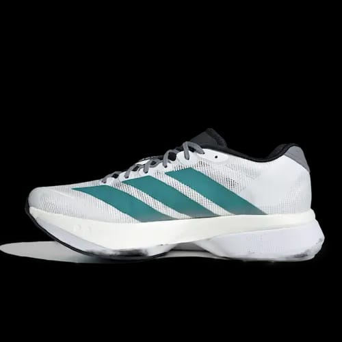 ADIZERO BOSTON 13 WHITE PURE TEAL