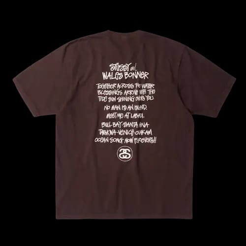 WALES BONNER OCEAN SONG TEE BROW