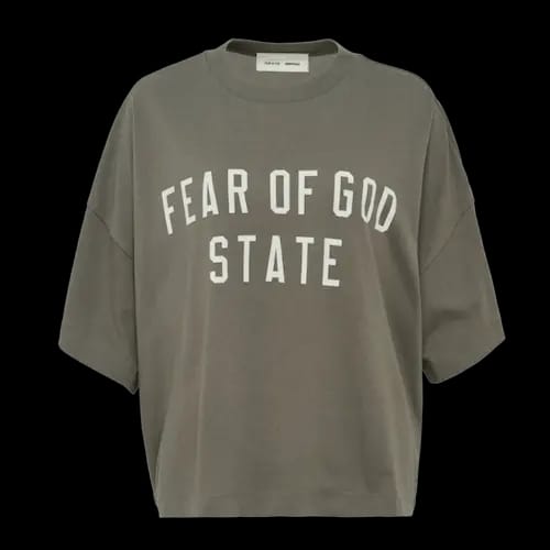 GRAY 90S FIT T-SHIRT