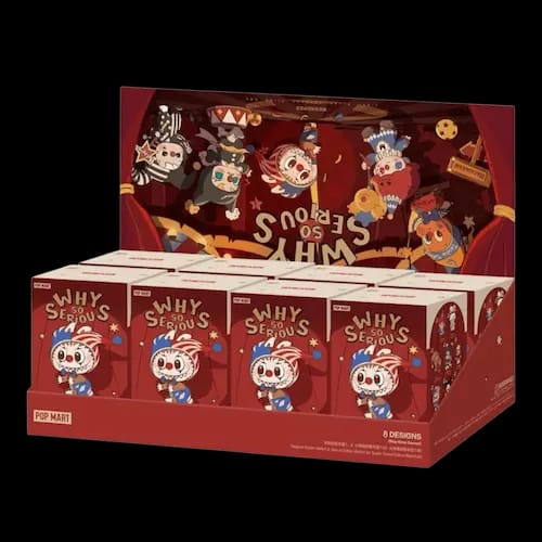 WHY SO SERIOUS SERIES VINYL PLUSH PENDANT SEALED CASE (8 BLIND BOXES)