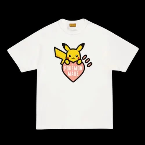 POKEMON MADE GRAPHIC T-SHIRT ONLINE STORE WHITE XX30TE012 | AREA