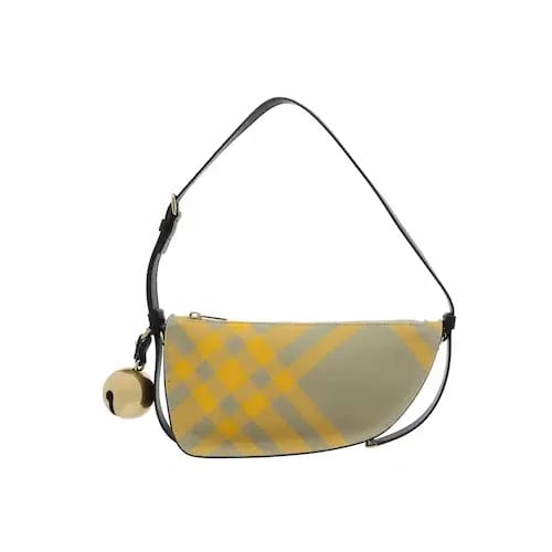 BURBERRY 迷你盾牌包腋下包鈴鐺包肩背包