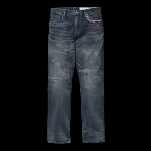 NEIGHBORHOOD 2023AW SAVAGE DENIM DP BASIC PANTS BLACK | AREA 02
