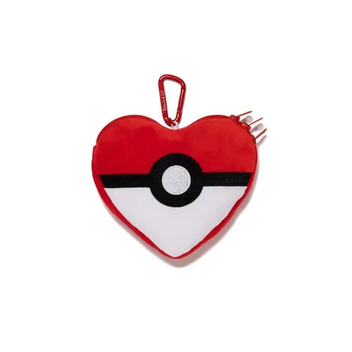 POKEMON MADE HEART STUFFED PASSCASE RED | AREA 02 — Asia's Premier