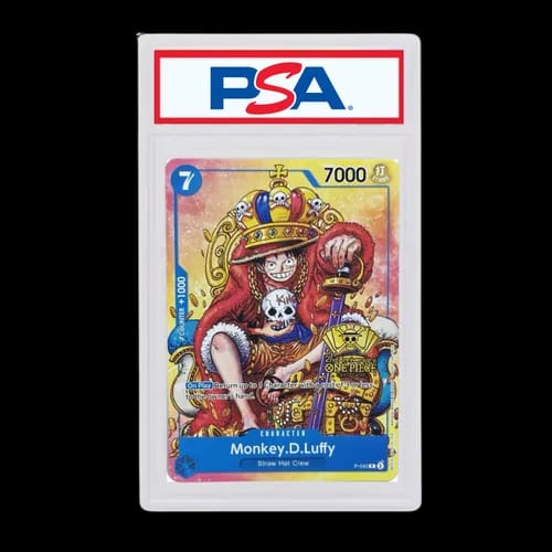 海賊王英文版PSA10 皇冠魯夫2週年紀念P-043 MONKEY D. LUFFY | AREA 02