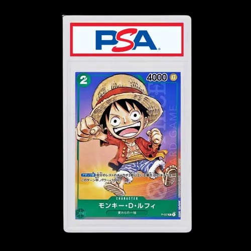 ONE PIECE 日版PSA10 MONKEY D. LUFFY OP13-001 ICHIBAN KUJI PURCHASE