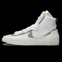 BLAZER HIGH SACAI WHITE GREY