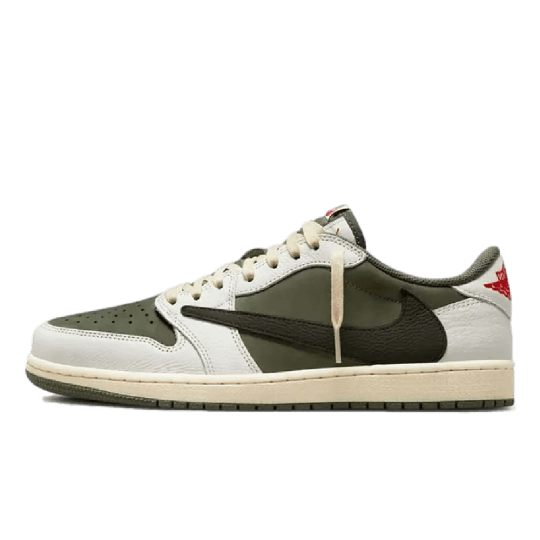 AIR JORDAN 1 RETRO LOW OG SP TRAVIS SCOTT MEDIUM OLIVE