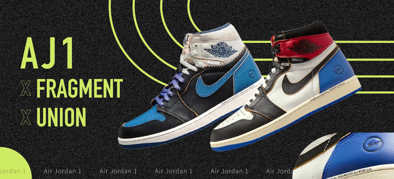 AIR JORDAN 1 UNION FRAGMENT