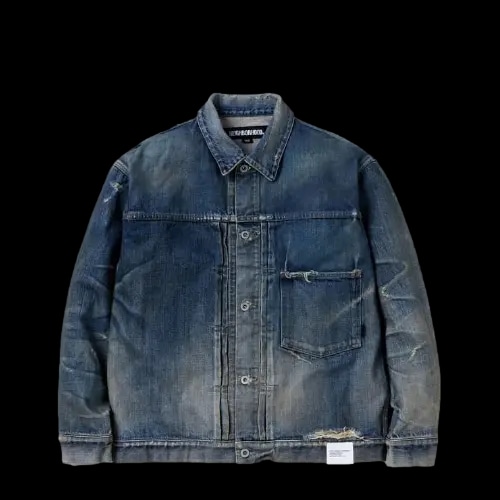 NEIGHBORHOOD 24AW SAVAGE DENIM TYPE-1 JACKET INDIGO | AREA 02