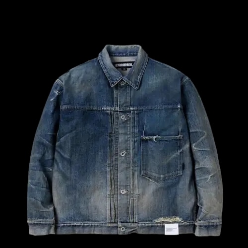 NEIGHBORHOOD 24AW SAVAGE DENIM TYPE-1 JACKET INDIGO | AREA 02