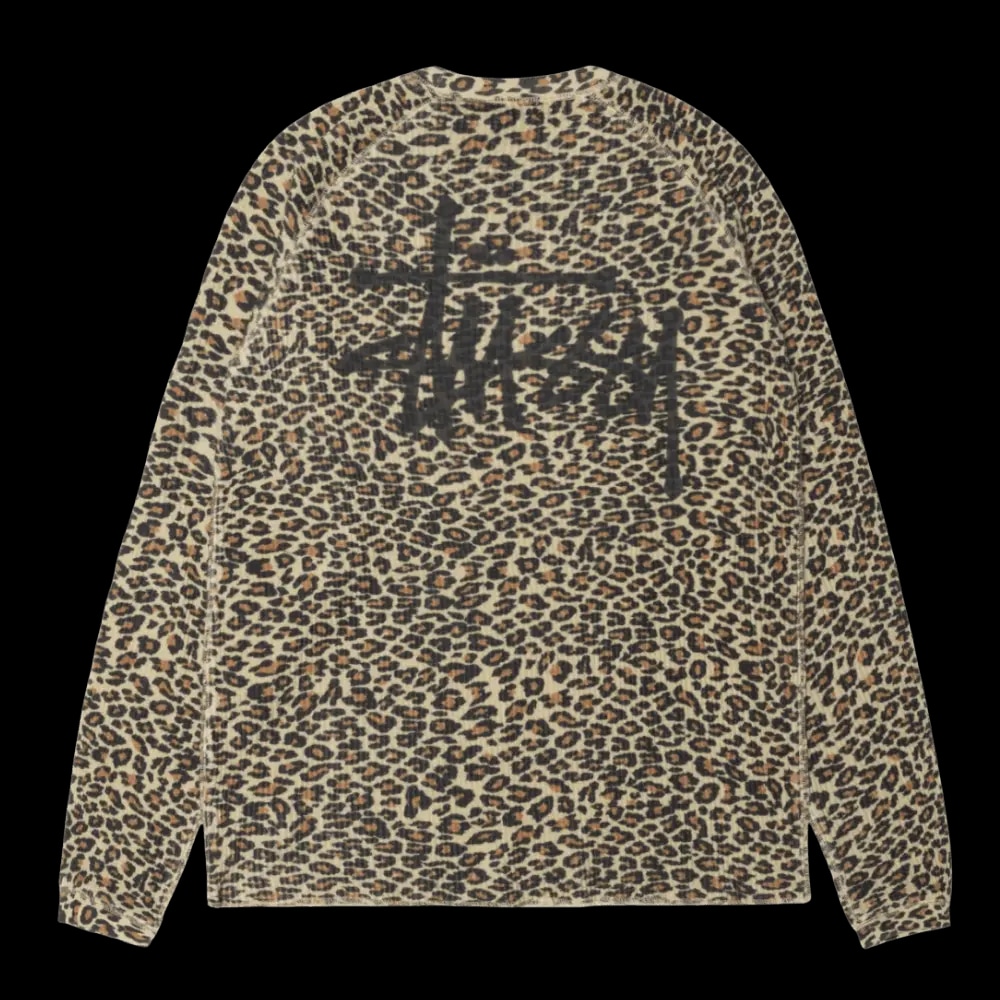 STUSSY BASIC STÜSSY THERMAL LEOPARD BASIC STÜSSY THERMAL leopard L Stussy Basic Thermal Leopard Men's