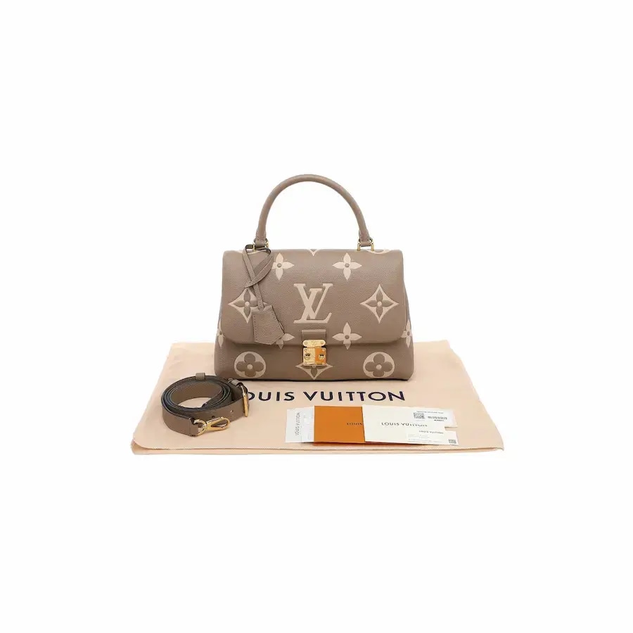 LOUIS VUITTON M46041 BICOLOR MADELEINE EMPREINTE BAG MM | AREA 02