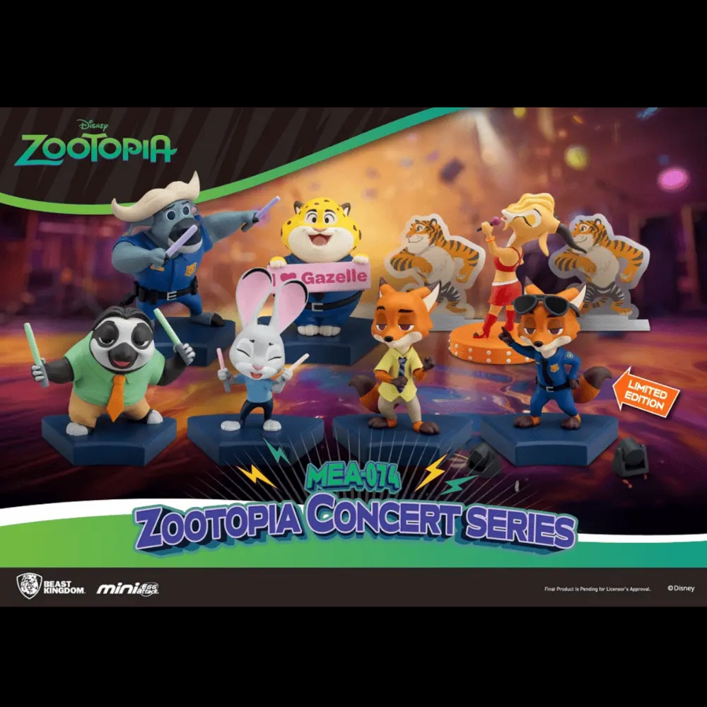 ZOOTOPIA CONCERT SERIES BLIND BOX SET(6PCS) | AREA 02 — Asia's