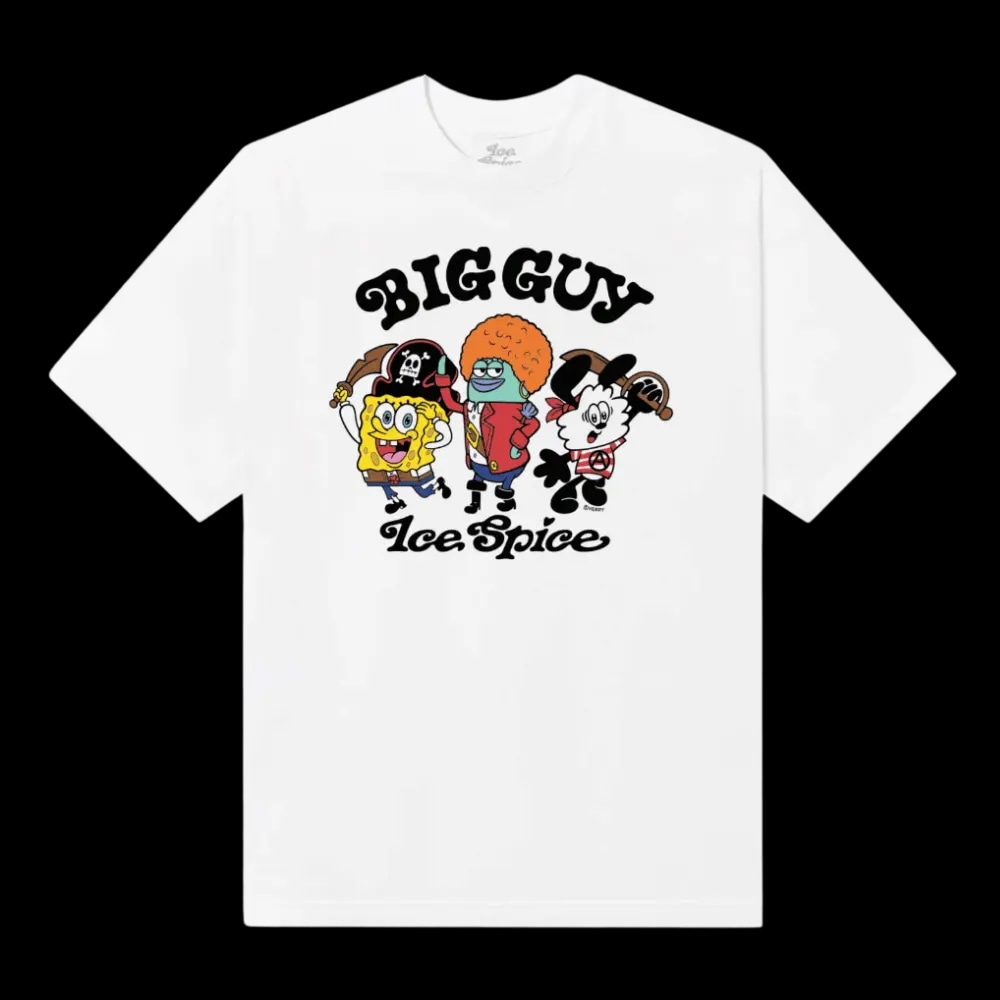 VERDY X ICE SPICE BIG GUY CHARACTER TEE - WHITE | AREA 02 — Asia's