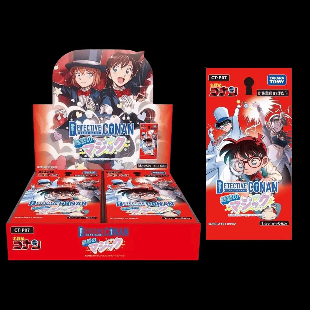 全新未拆封名偵探柯南TCG CT-P07 魅惑的魔術補充包一盒| AREA 02 — 亞洲指標潮流文化交易所