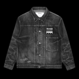 NEIGHBORHOOD × CLOT SAVAGE TYPE-1 DENIM CLOT X NEIGHBORHOOD SAVAGE DENIM TYPE-1 JACKET BLACK | AREA 02