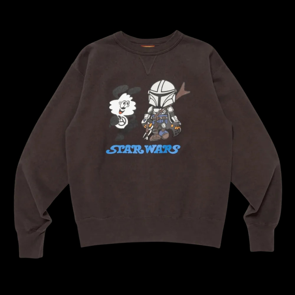 HUMAN MADE / STARWARS TSURIAMI SWEATSHIRT #1 BLACK | AREA 02