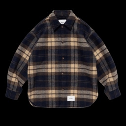 25AW WTAPS WCPO / JACKET / WOPL. MELTON. TEXTILE (BEIGE) | AREA 02