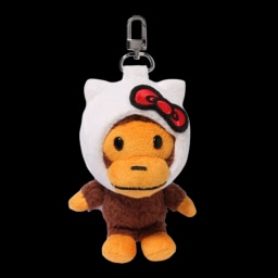 BAPE X HELLO KITTY PLUSH DOLL KEYCHAIN | AREA 02 — Asia's Premier