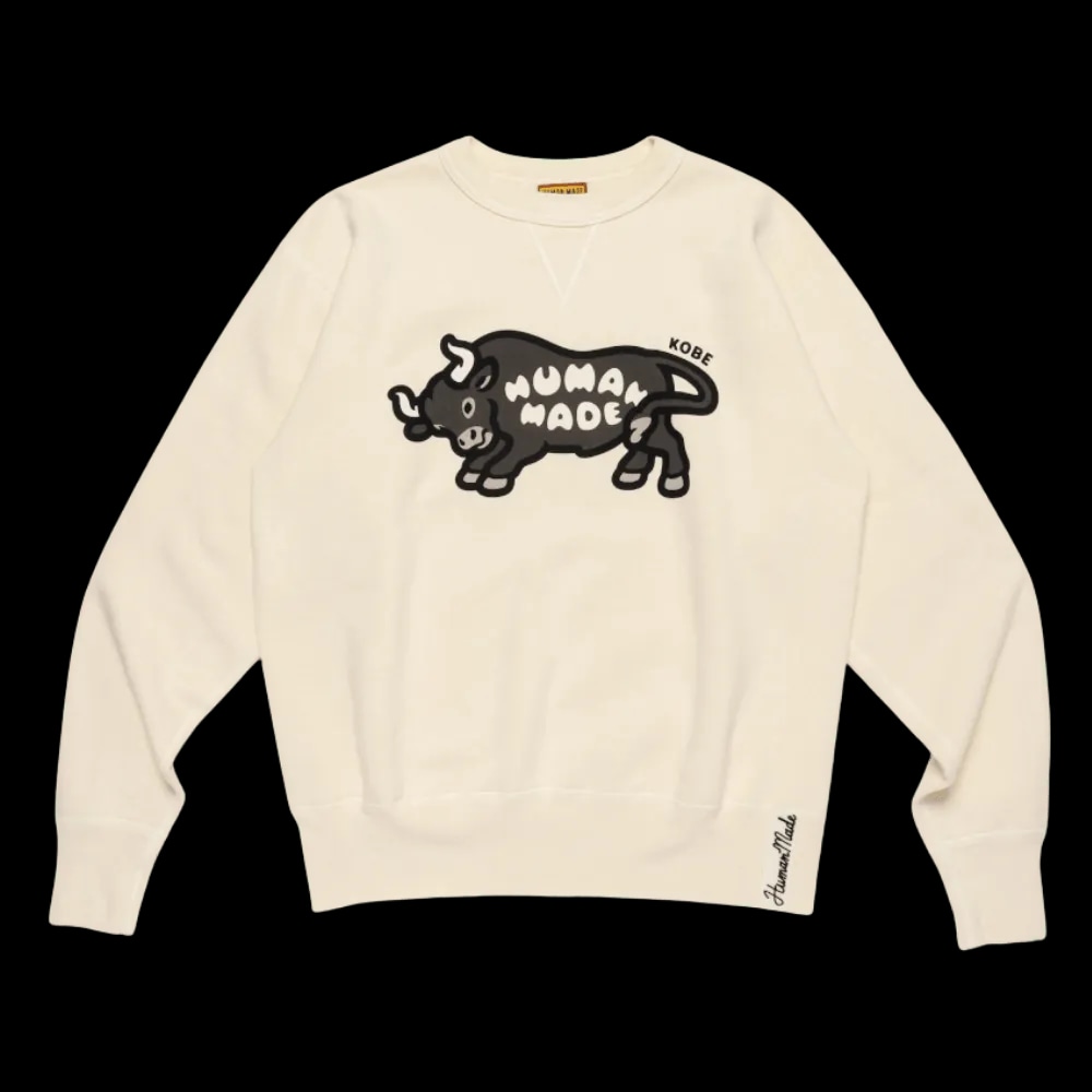 TSURIAMI SWEATSHIRT KOBE-WHITE | AREA 02 — Asia's Premier Exchange