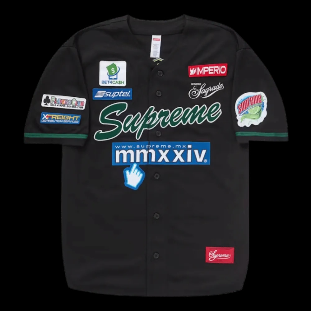 ウェア Supreme Chosen One Baseball Jersey black Spring/Summer 2024 Preview – Supreme