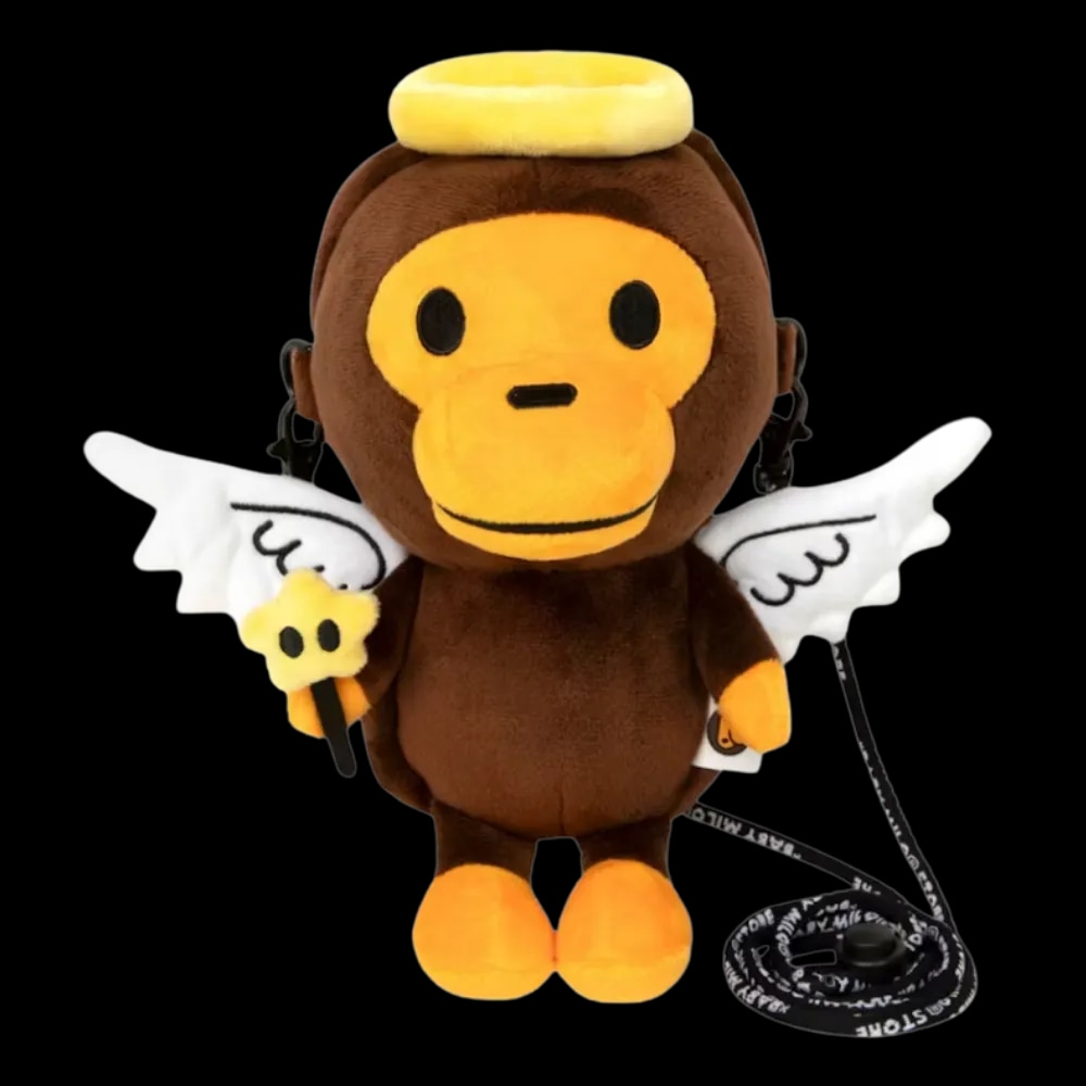 「激レア」BABY MILO MOBILE BAG #2 ブラウン BABY MILO ANGEL PLUSH MOBILE BAG BROWN | AREA 02 — 亞洲指標潮流