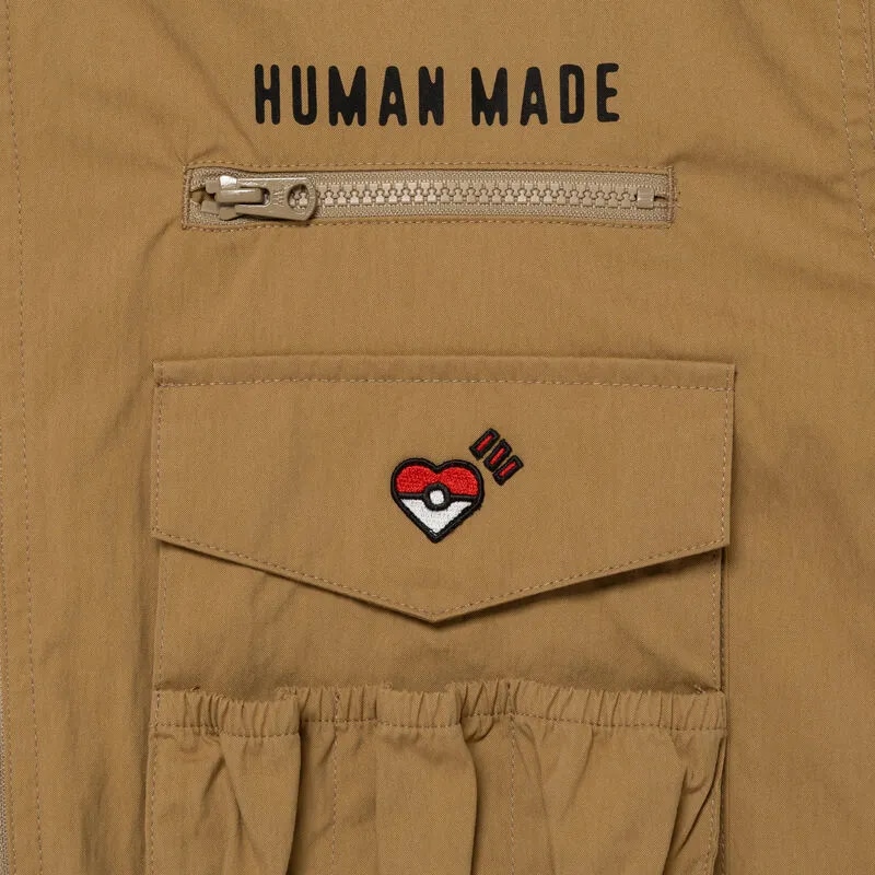 POKEMON MADE UTILITY JACKET BEGIE | AREA 02 — Asia's Premier