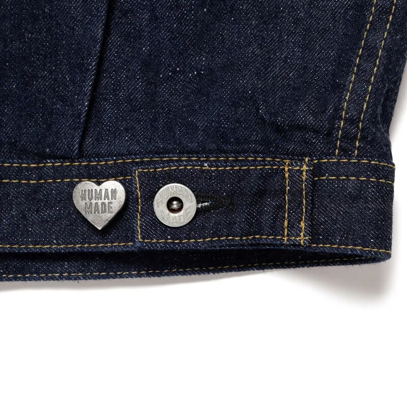 POKEMON MADE DENIM JACKET INDIGO | AREA 02 — Asia's Premier