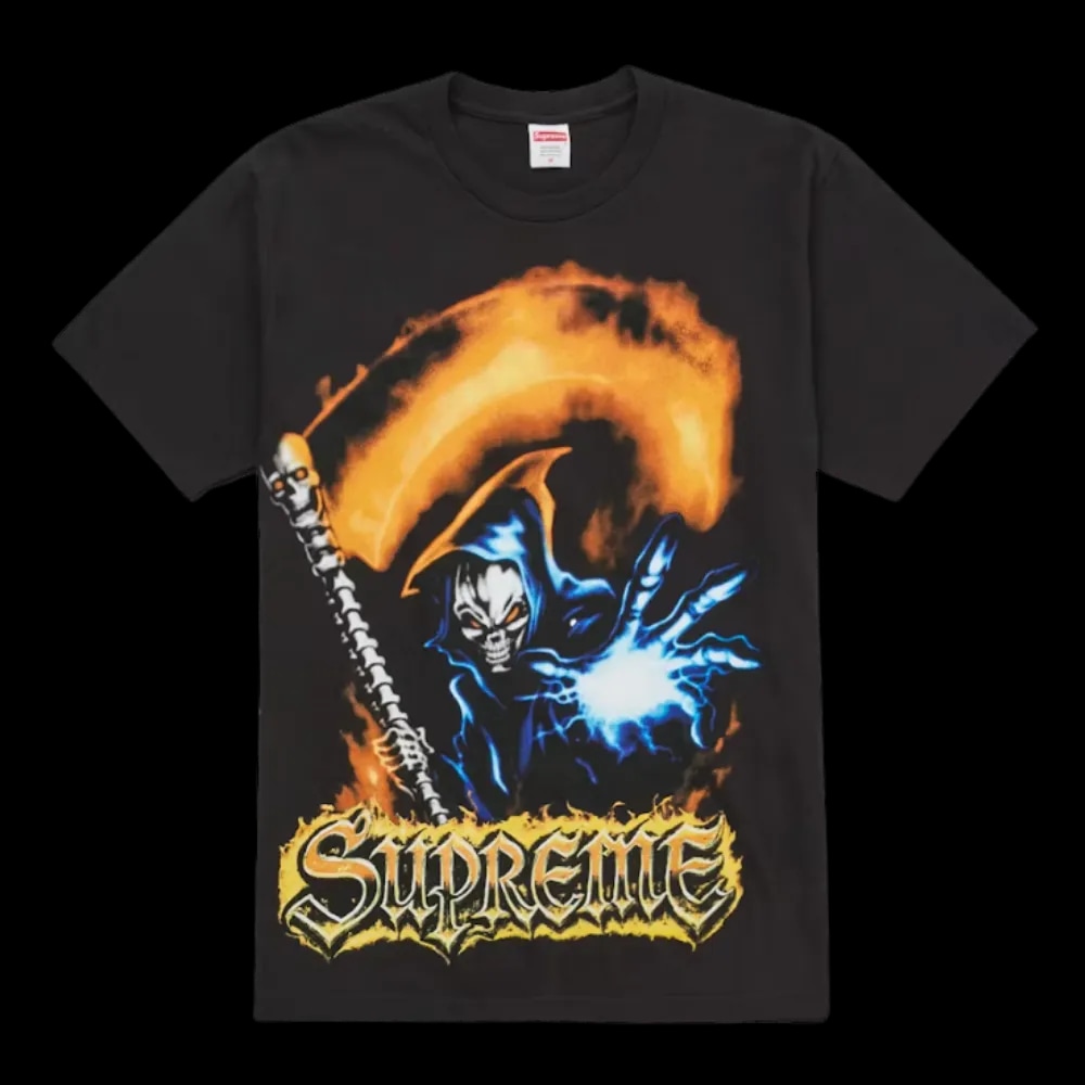 GRIM REAPER TEE BLACK | AREA 02 — Asia's Premier Exchange For Hype