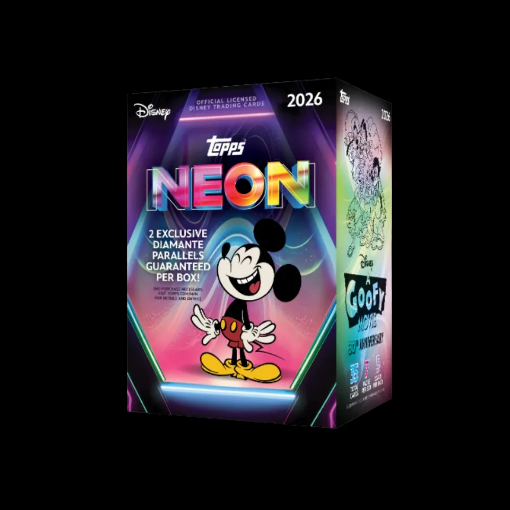 2026 TOPPS DISNEY NEON VALUE BOX | AREA 02 — Asia's Premier