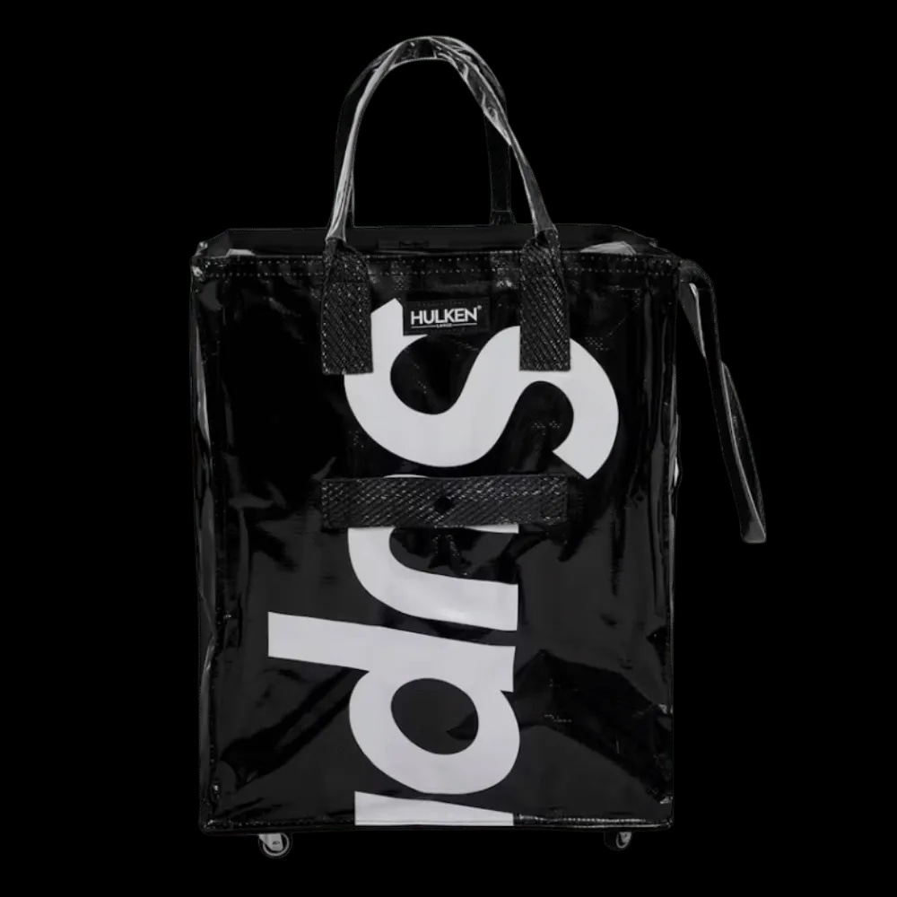 HULKEN ROLLING TOTE BAG (SS26) BLACK | AREA 02 — Asia's Premier