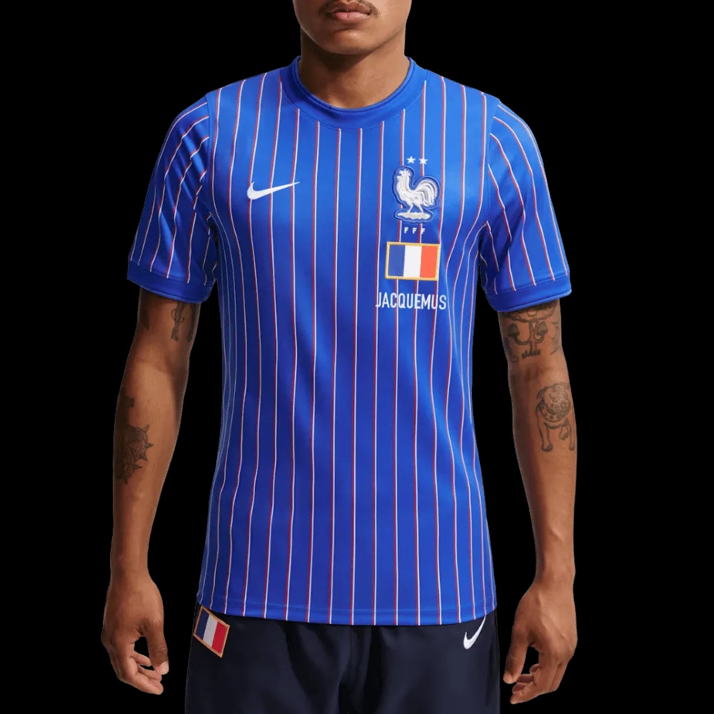 FRANCE X JACQUEMUS DRI-FIT SHORT-SLEEVE TEE | AREA 02 — Asia's