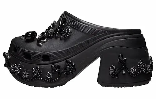 SIMONE ROCHA X SIREN CLOG BLACK | AREA 02 — 亞洲指標潮流文化交易所